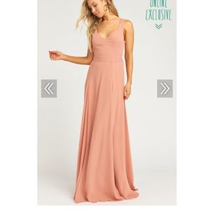 Show Me Your Mumu Jenn Maxi Dress Rustic Mauve